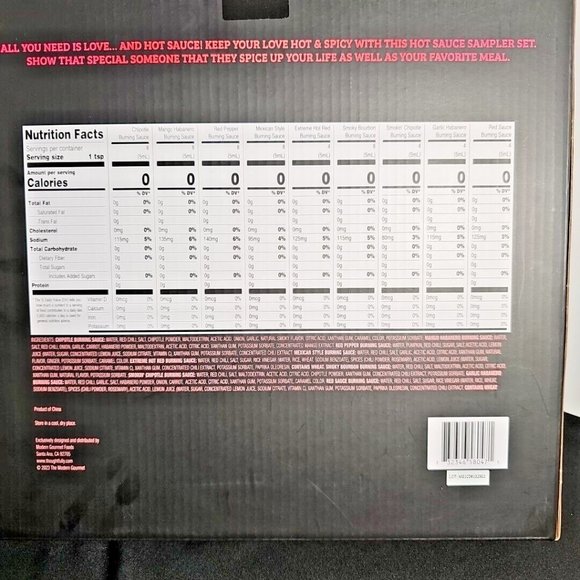 The Modern Gourmet, Mini Hot Sauce Lover - 14 Pcs, Gift Set Sampler -Pkg Sealed - Picture 5 of 7